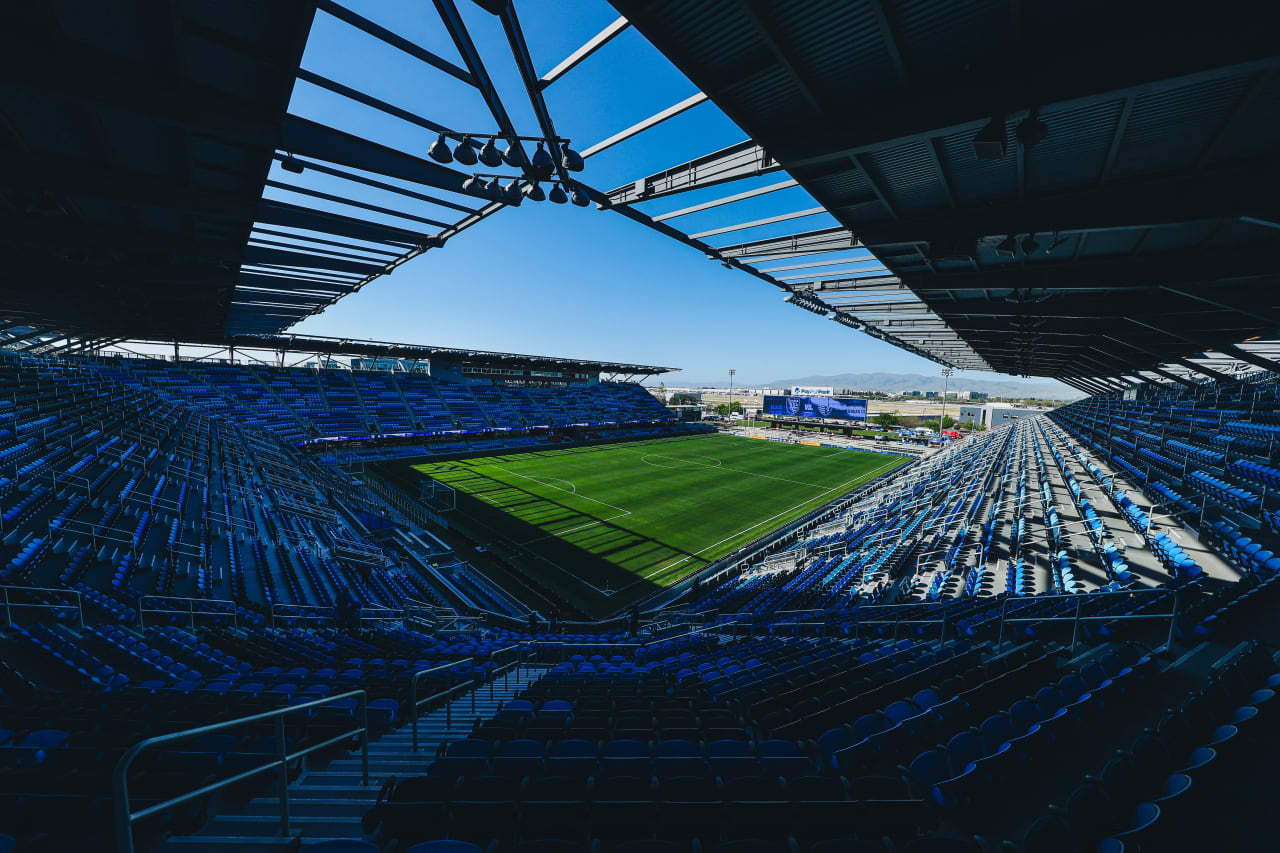 PayPal park before the game between Sporting KC and San Jose
