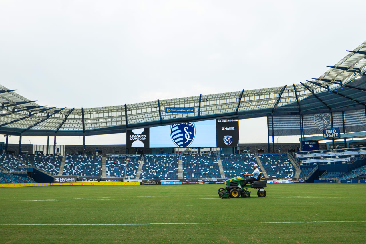 Scene setters from the Leagues Cup match between Sporting KC vs Chicago Fire FC.