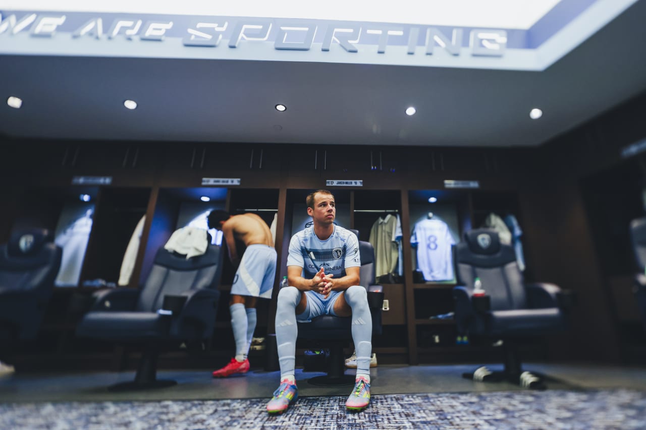 Defender Jansen Miller prepares for the June 25 game against Charlotte FC.