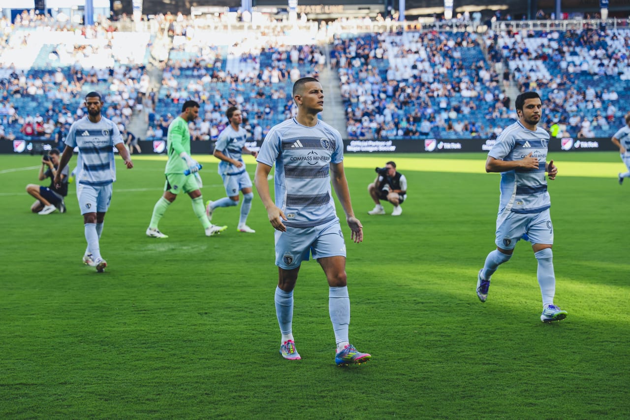 Forwards Dejan Joveljić and Shapi Suleymanov ahead of the June 25 game against Charlotte FC