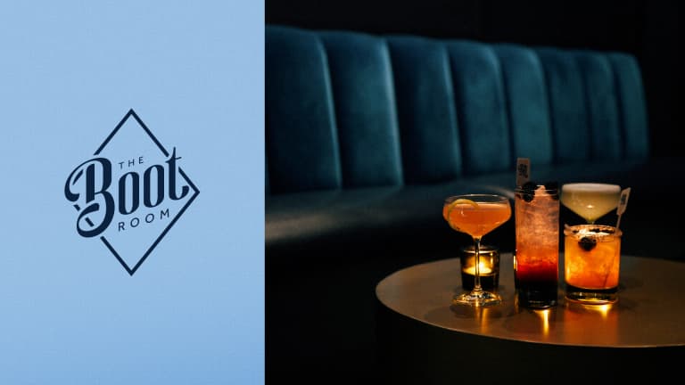 Sporting KC's exclusive speakeasy bar the Boot Room