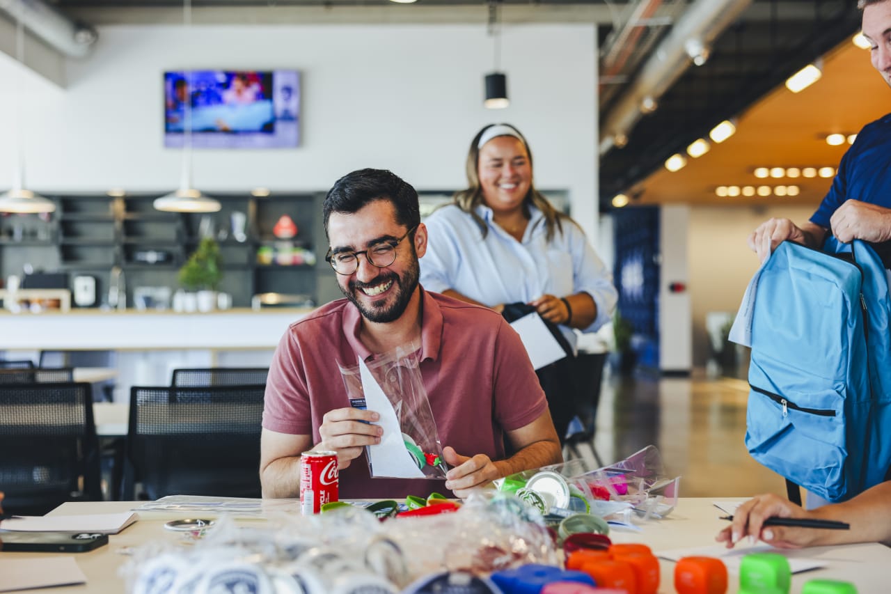On August 5th, Sporting associates gathered with enthusiasm, ensuring every bag was filled with the right supplies,